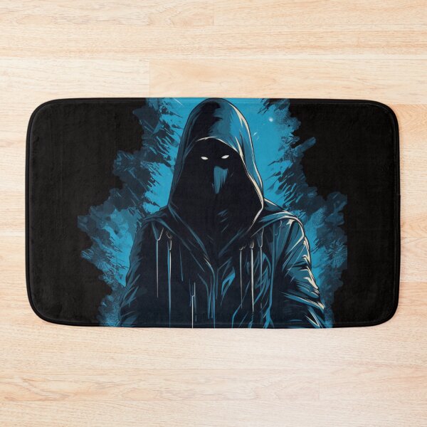 Item preview, Mystery hooded man blue monk abstract digital  designed and sold by SkyEditor.