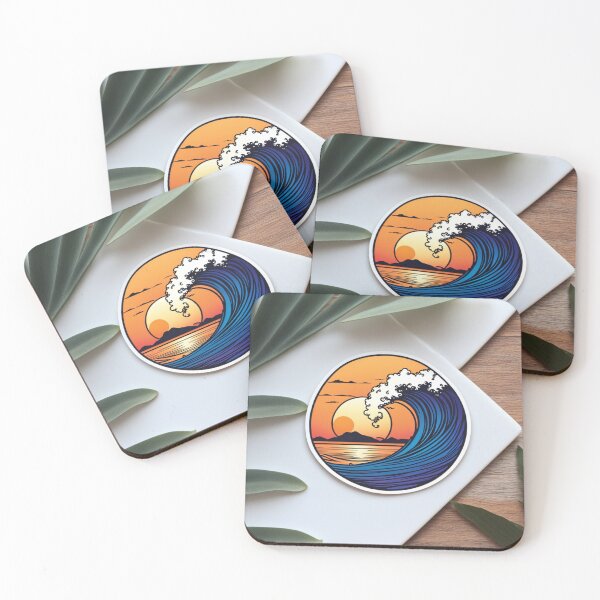 Item preview, Serene Sunset Breather Sticker Collection designed and sold by Soulbalancein.