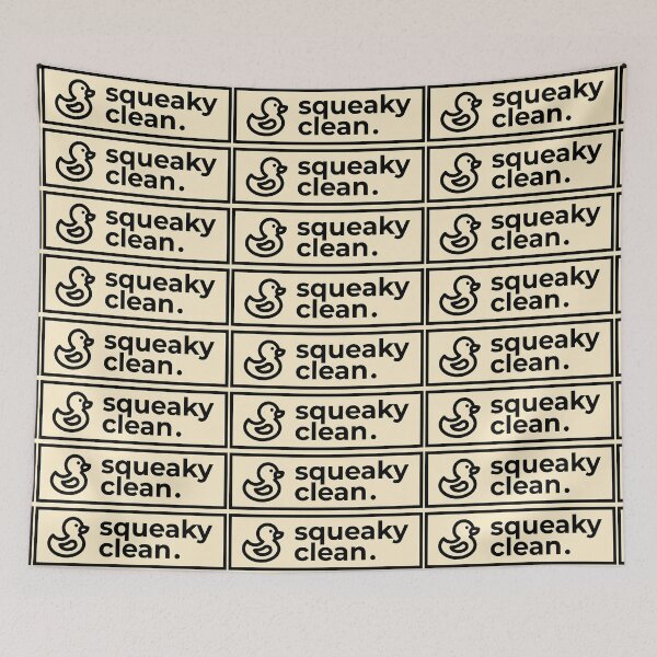 Item preview, Squeaky Clean Rubber Duck designed and sold by Ninety9Secrets.
