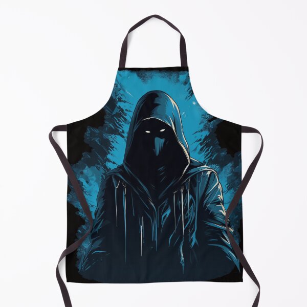 Item preview, Mystery hooded man blue monk abstract digital  designed and sold by SkyEditor.