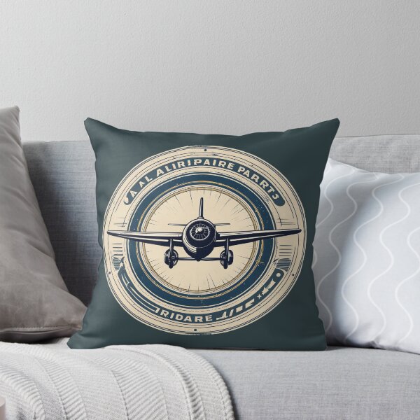 Aperçu de l'œuvre Logo d'avion vintage créée et vendue par Random Designs.