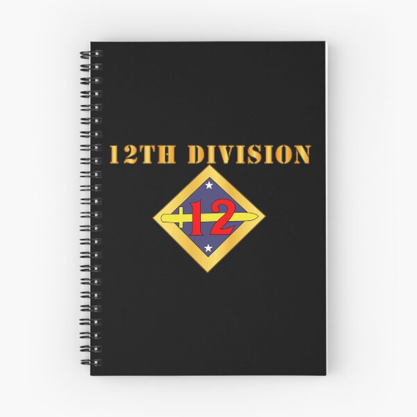 Item preview, Army - 12th Division designed and sold by Military Insignia Products.