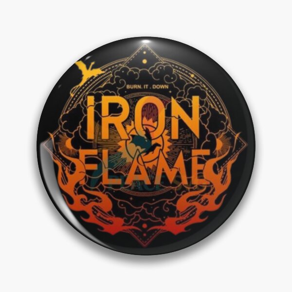 Item preview, Fourth wing Iron flame dragons designed and sold by Starbubblepress.