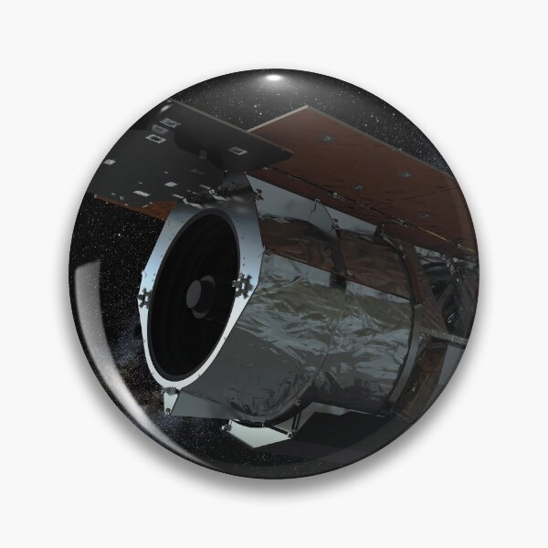 Item preview, STK204987S-The Wide-Field Infrared Survey Telescope spacecraft against a starry background.  designed and sold by StocktrekImages.