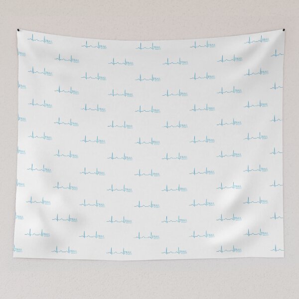 Item preview, Heartbeat Trail Runner - Blue designed and sold by NeilODonnell.