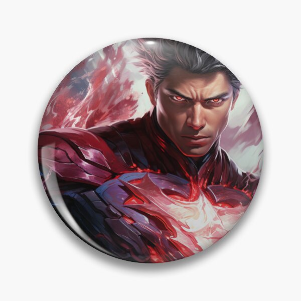 Item preview, Crimson Valor: Heroic Heart - Hero - Superhero designed and sold by SmartDesignByBB.