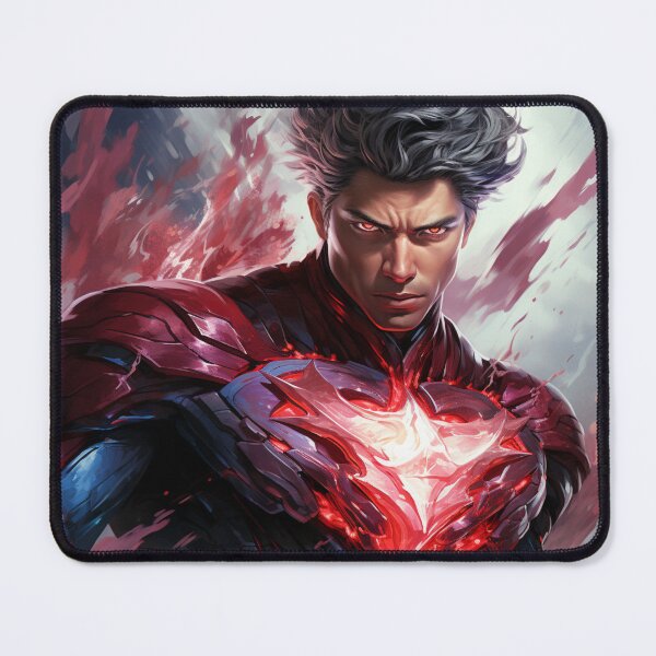 Item preview, Crimson Valor: Heroic Heart - Hero - Superhero designed and sold by SmartDesignByBB.