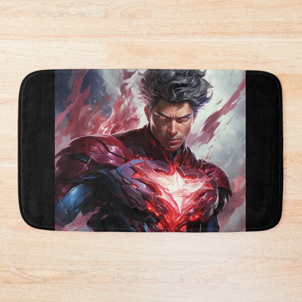Item preview, Crimson Valor: Heroic Heart - Hero - Superhero designed and sold by SmartDesignByBB.