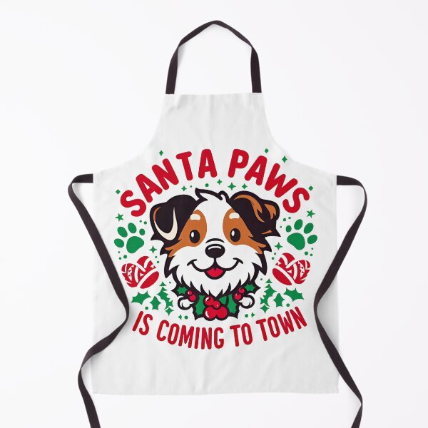 Item preview, Santa Paws is coming to town.Cute Festive Christmas dog design designed and sold by SideKickCreates.