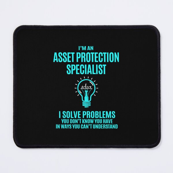 Item preview, Asset Protection Specialist - I Solve Problems designed and sold by alphatinost.