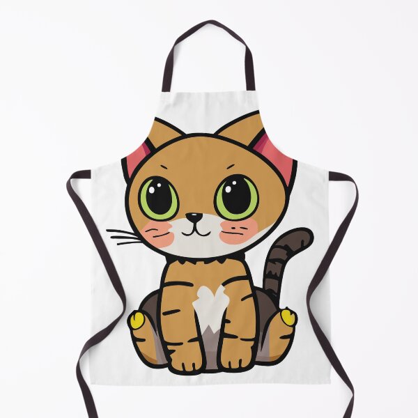 Item preview, orange cartoon cat designed and sold by omar-alsayed52.