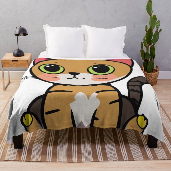 Item preview, orange cartoon cat designed and sold by omar-alsayed52.
