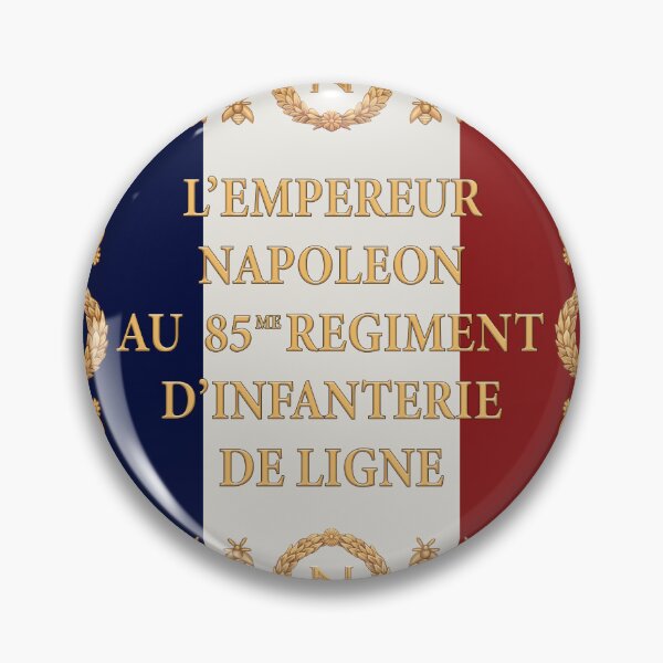 Item preview, Napoleonic French 85th regimental flag designed and sold by SimonBauwelinck.