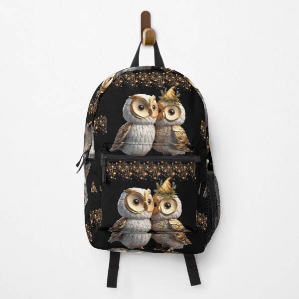 Item preview, A couple of love Owls in cozy winter on Happy Owlidays  designed and sold by BotunPeony.
