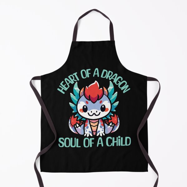 Item preview, Heart of a Dragon, Soul of a Child Fantasy Shirt designed and sold by RedDesignSyc.