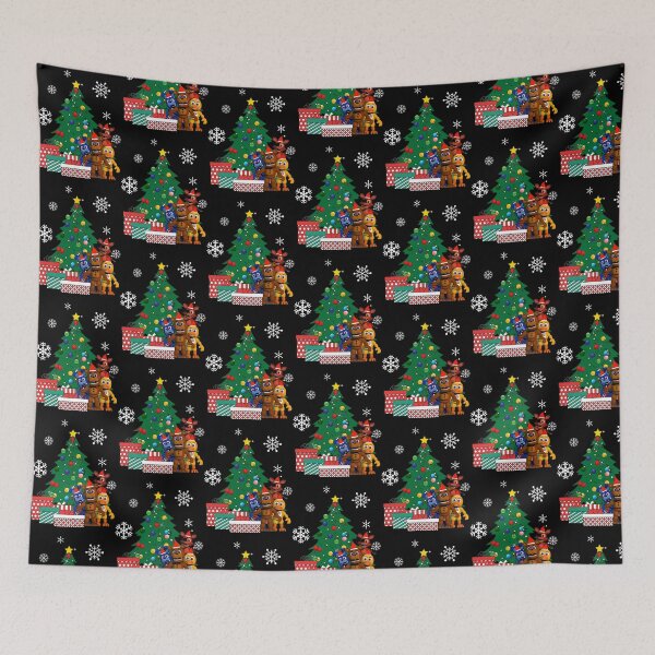 Item preview, Five Nights At Freddys Around The Christmas Tree designed and sold by FreakyDesignSto.