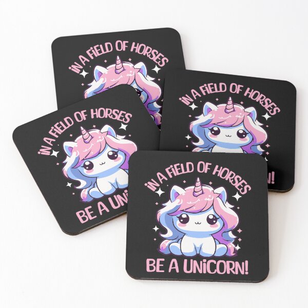 Item preview, In a Field of Horses, be a Unicorn Child Shirt designed and sold by RedDesignSyc.