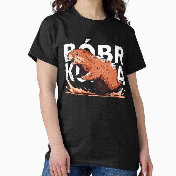 Vista previa del artículo con la obra «Bobr Meme - Castor divertido», diseñado y vendido por SeraphineArts.