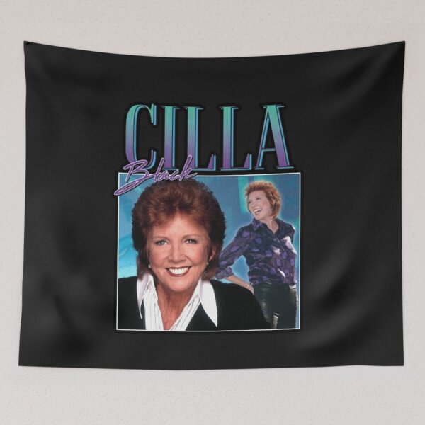 Item preview, Cilla Black Homage Funny UK TV Legend 80's 90's Retro designed and sold by POPCulturejb.