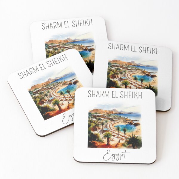 Item preview, Watercolor Design of Sharm el Sheikh - Egypt  designed and sold by Sketch-Shack.
