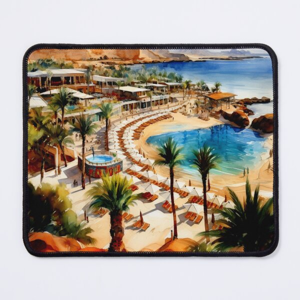 Item preview, Watercolor Design of Sharm el Sheikh - Egypt  designed and sold by Sketch-Shack.
