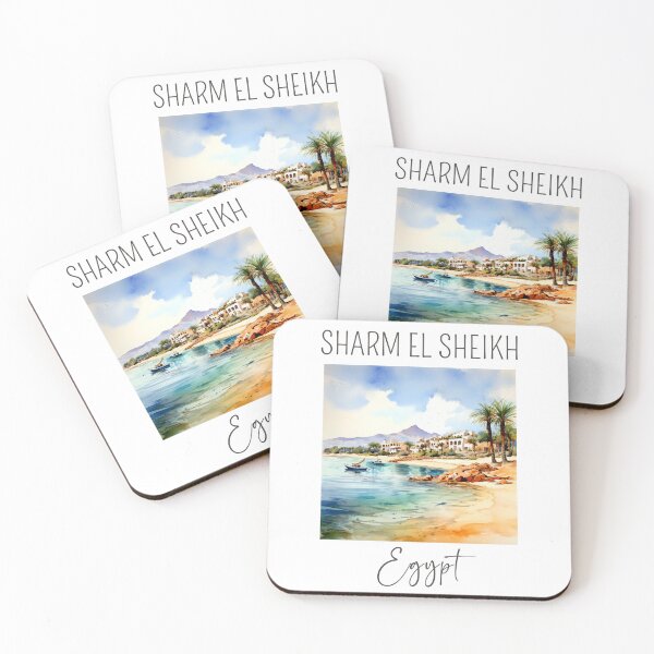Item preview, Watercolor Design of Sharm el Sheikh - Egypt  designed and sold by Sketch-Shack.