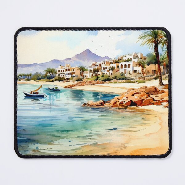 Item preview, Watercolor Design of Sharm el Sheikh - Egypt  designed and sold by Sketch-Shack.