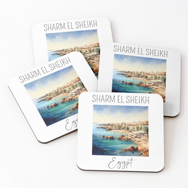 Item preview, Watercolor Design of Sharm el Sheikh - Egypt  designed and sold by Sketch-Shack.