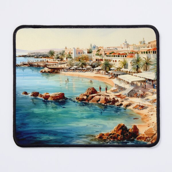 Item preview, Watercolor Design of Sharm el Sheikh - Egypt  designed and sold by Sketch-Shack.