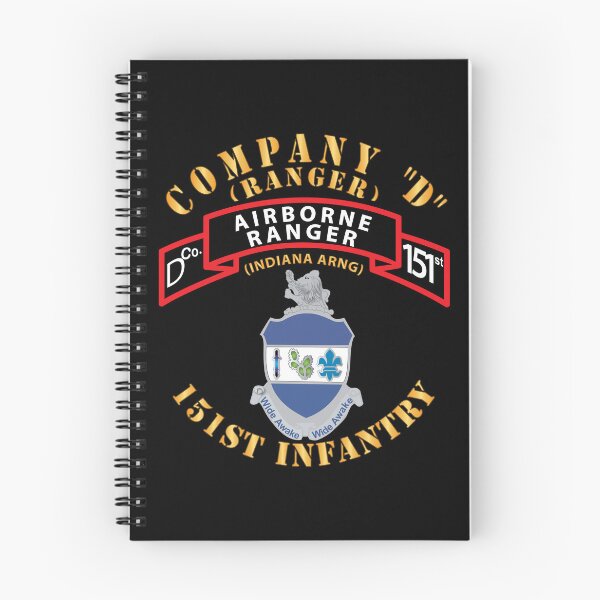 Item preview, SOF - Co D - 151st Infantry - Ranger X 300 designed and sold by Military Insignia Products.
