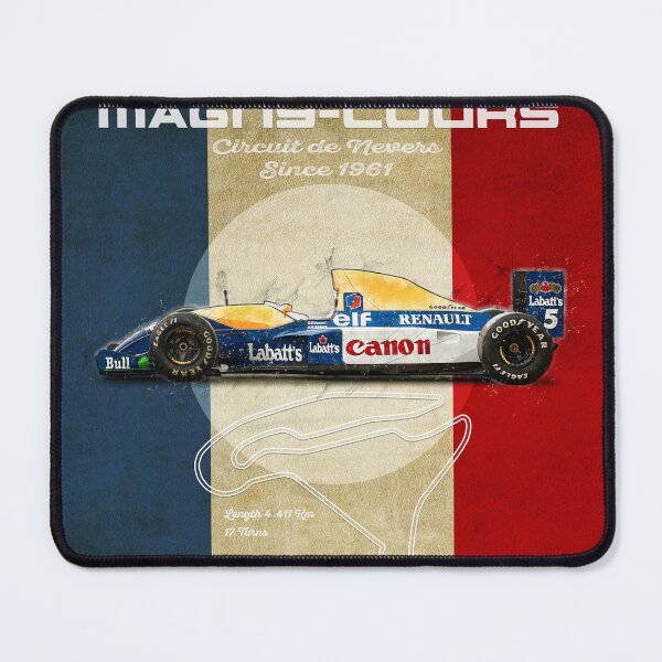 Item preview, Magny-Cours Vintage W FW14 landscape format designed and sold by Theodor Decker.