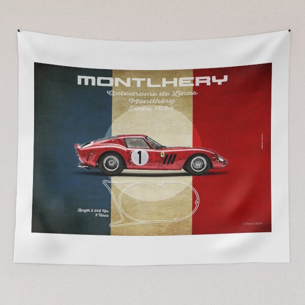 Item preview, Montlhery GTO vintage landscape format designed and sold by Theodor Decker.