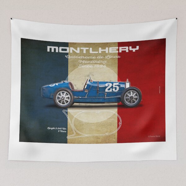 Item preview, Montlhery vintage landscape format designed and sold by Theodor Decker.