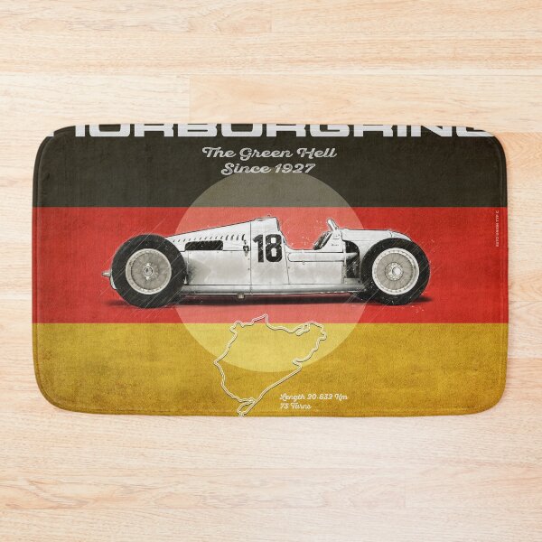 Item preview, Nürburgring Vintage AU landscape format designed and sold by Theodor Decker.