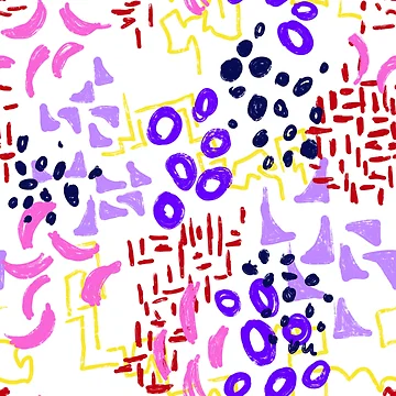 Artwork thumbnail, Abstract Funky Pattern One by NoDStudio