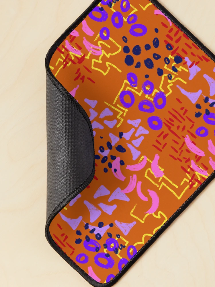 Thumbnail 2 of 5, Mouse Pad, Abstract Funky Pattern One designed and sold by NoDStudio.
