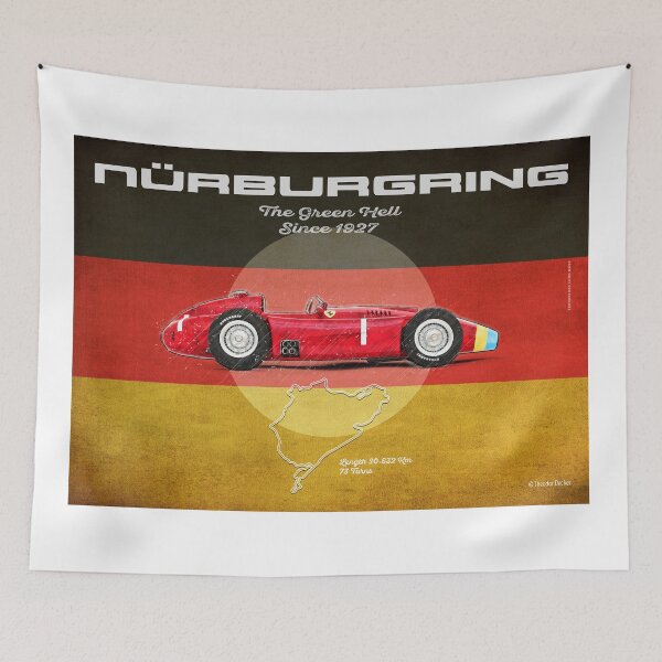 Item preview, Nürburgring Vintage FF landscape format designed and sold by Theodor Decker.