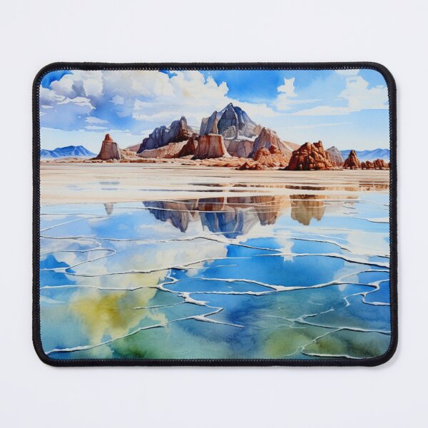 Item preview, Watercolor Design of the Salar de Uyuni - Bolivia designed and sold by Sketch-Shack.