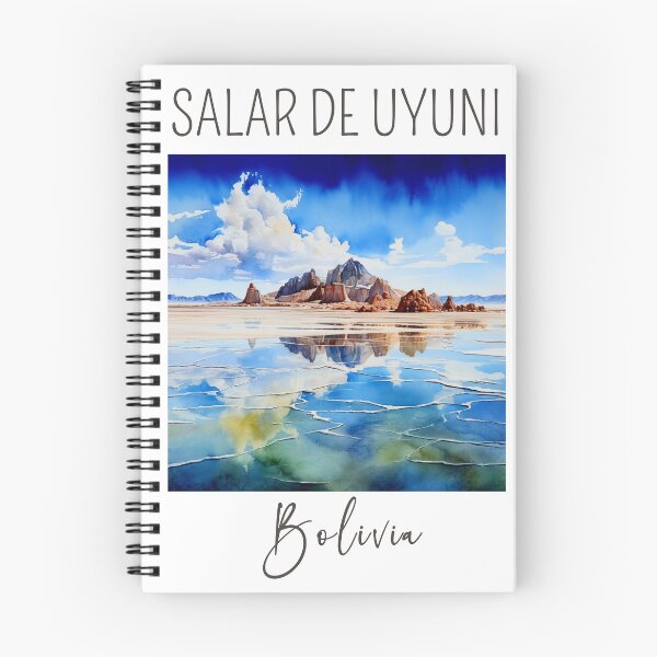 Item preview, Diseño en Acuarela del Salar de Uyuni - Bolivia designed and sold by Sketch-Shack.
