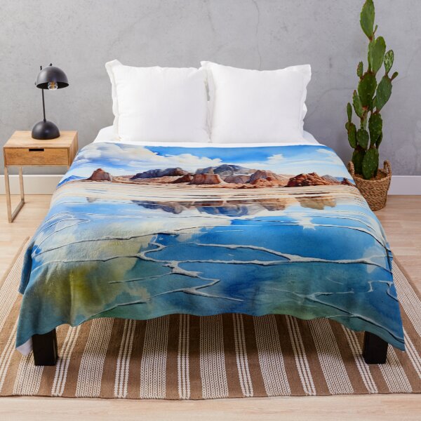 Item preview, Watercolor Design of the Salar de Uyuni - Bolivia designed and sold by Sketch-Shack.