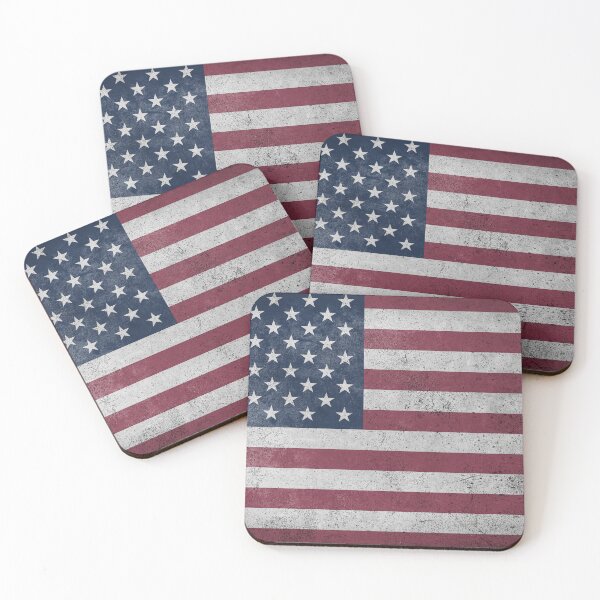 Item preview, Distressed, Old, Faded & Worn Flag of the United States of America (Stars and Stripes) designed and sold by STUDIO-72.