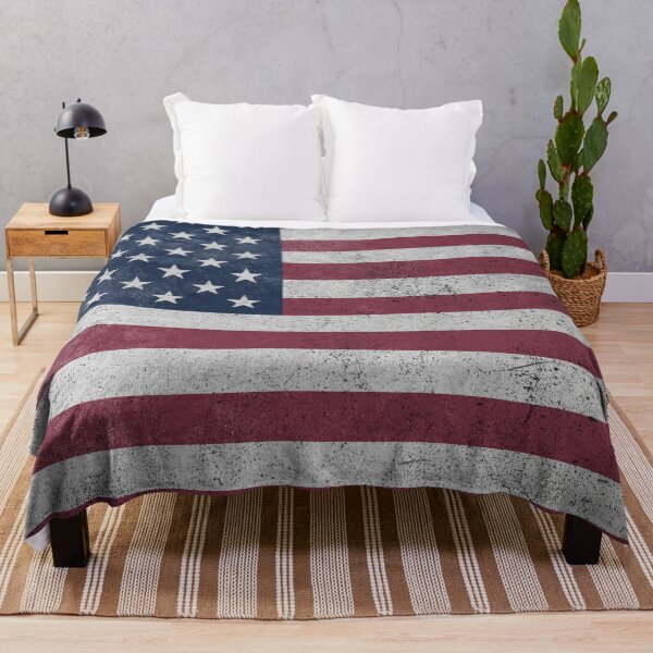 Item preview, Distressed, Old, Faded & Worn Flag of the United States of America (Stars and Stripes) designed and sold by STUDIO-72.
