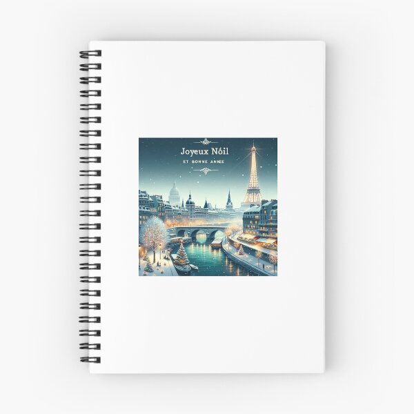 Item preview, "Parisian Winter Elegance - Christmas in the City of Lights" designed and sold by gofra-design.
