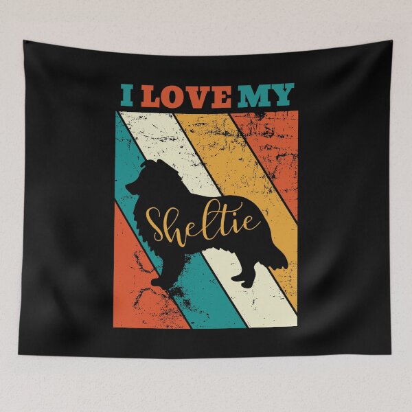 Item preview, i love my dog Sheltie designed and sold by NexCreation.