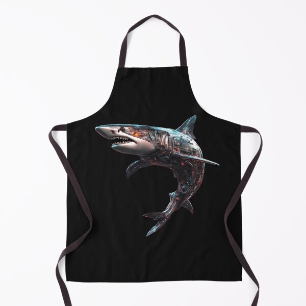 Item preview, Cyberpunk Shark, Predator Fish in a Cyberpunk Climate designed and sold by Aquillashop.