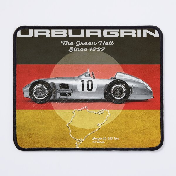 Item preview, Nürburgring vintage landscape format designed and sold by Theodor Decker.