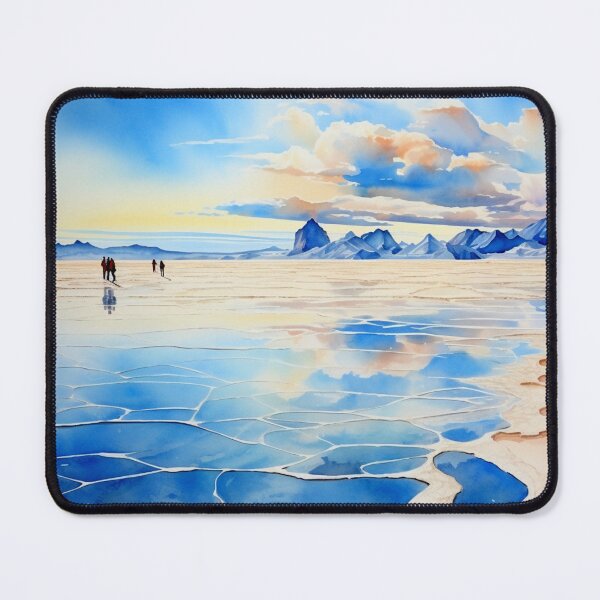 Item preview, Watercolor Design of the Salar de Uyuni - Bolivia designed and sold by Sketch-Shack.