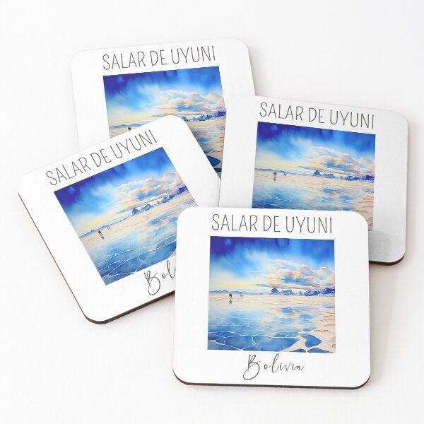 Item preview, Watercolor Design of the Salar de Uyuni - Bolivia designed and sold by Sketch-Shack.