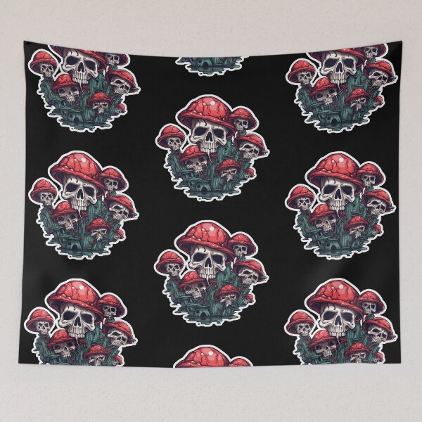 Item preview, Trippy Psychedelic Mushroom designed and sold by Nightarcade.