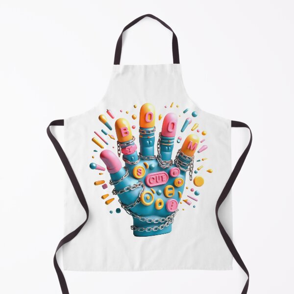 Item preview, Hand with BOOM Plaques designed and sold by Glariix.